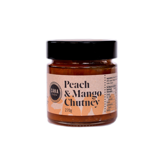 Cana Farm Peach & Mango Chutney